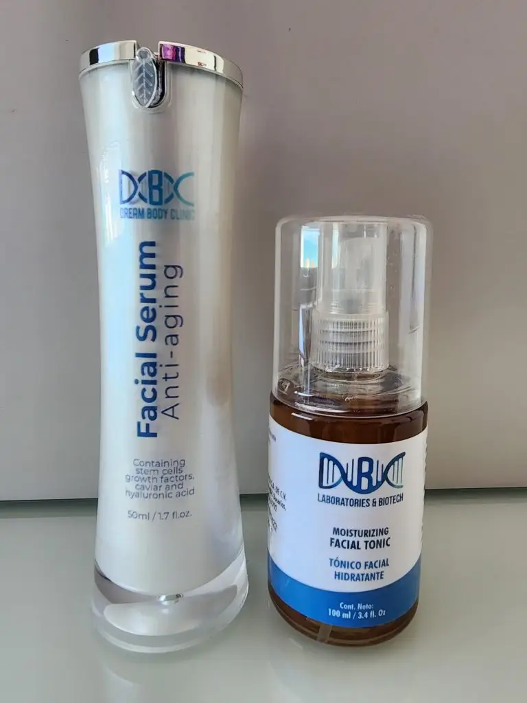 DBC Facial Tonic and Lotion