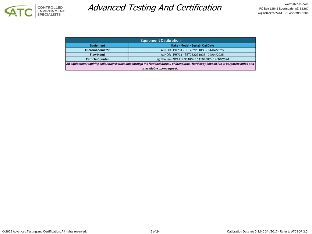 DBC Laboratories Certified ISO7 Cleanroom - 07May2025-5