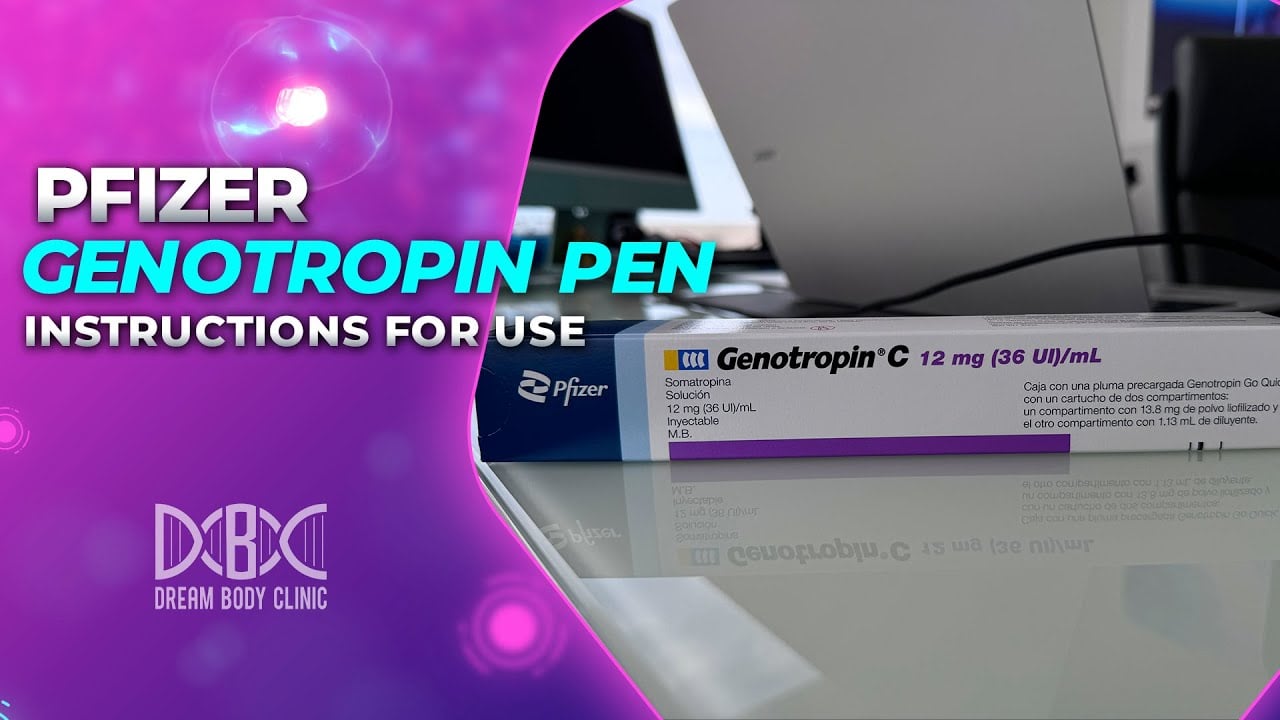 Pfizer Genotropin HGH Pen Activation | Instructions for use.