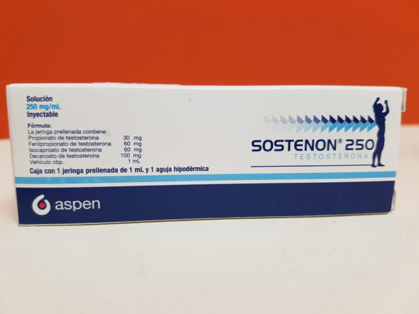 sustenon 250 mg box back