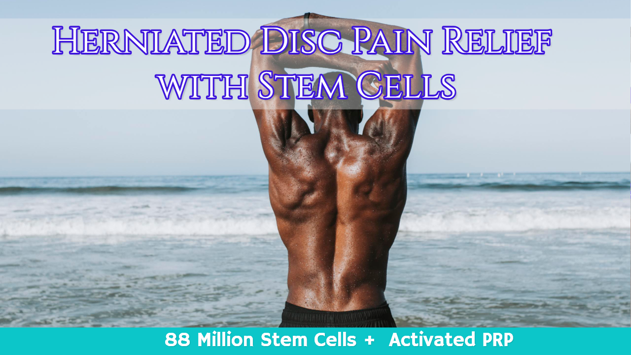 Herniated Disc Pain Relief with Stem Cells Dreambody Clinic
