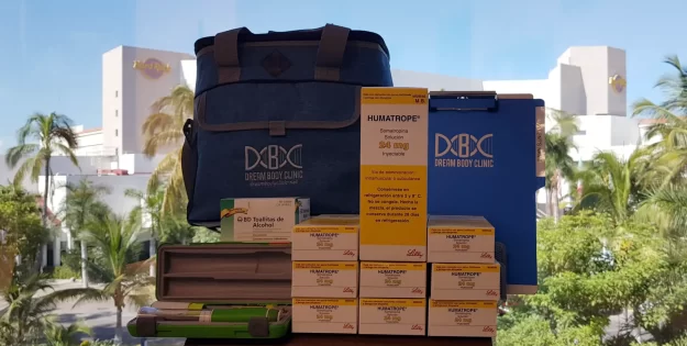 Lilly Humatrope 24mg 72IU HGH Package plus pen at dreambody clinic