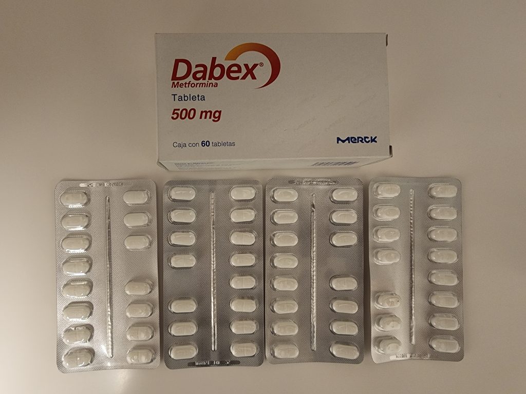 Dabex Metformin 60 pills 500mg 