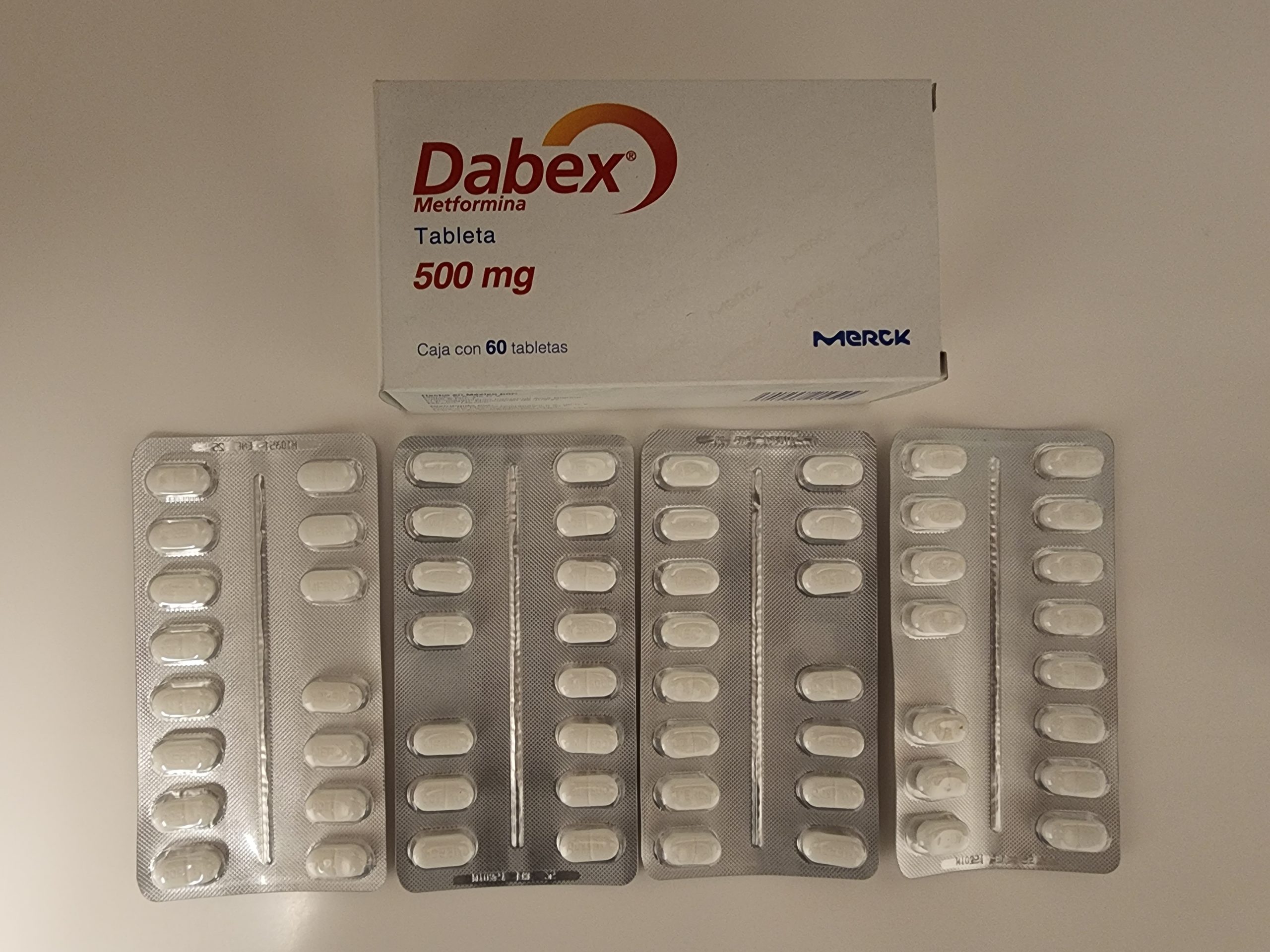 Dabex Metformin 60 pills 500mg
