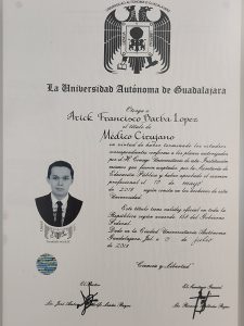 Dr. Arick MD Diploma
