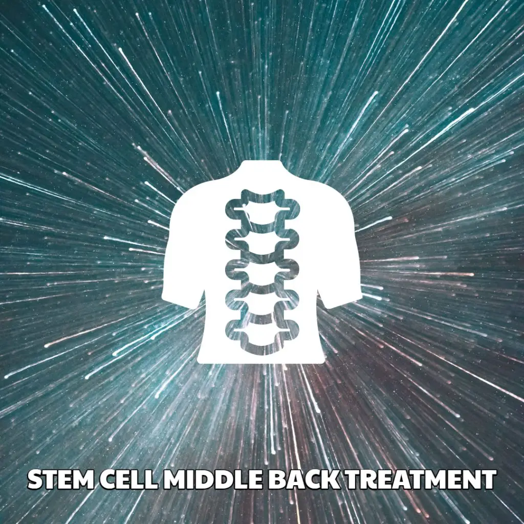 Middle Back Stem Cell Treatment
