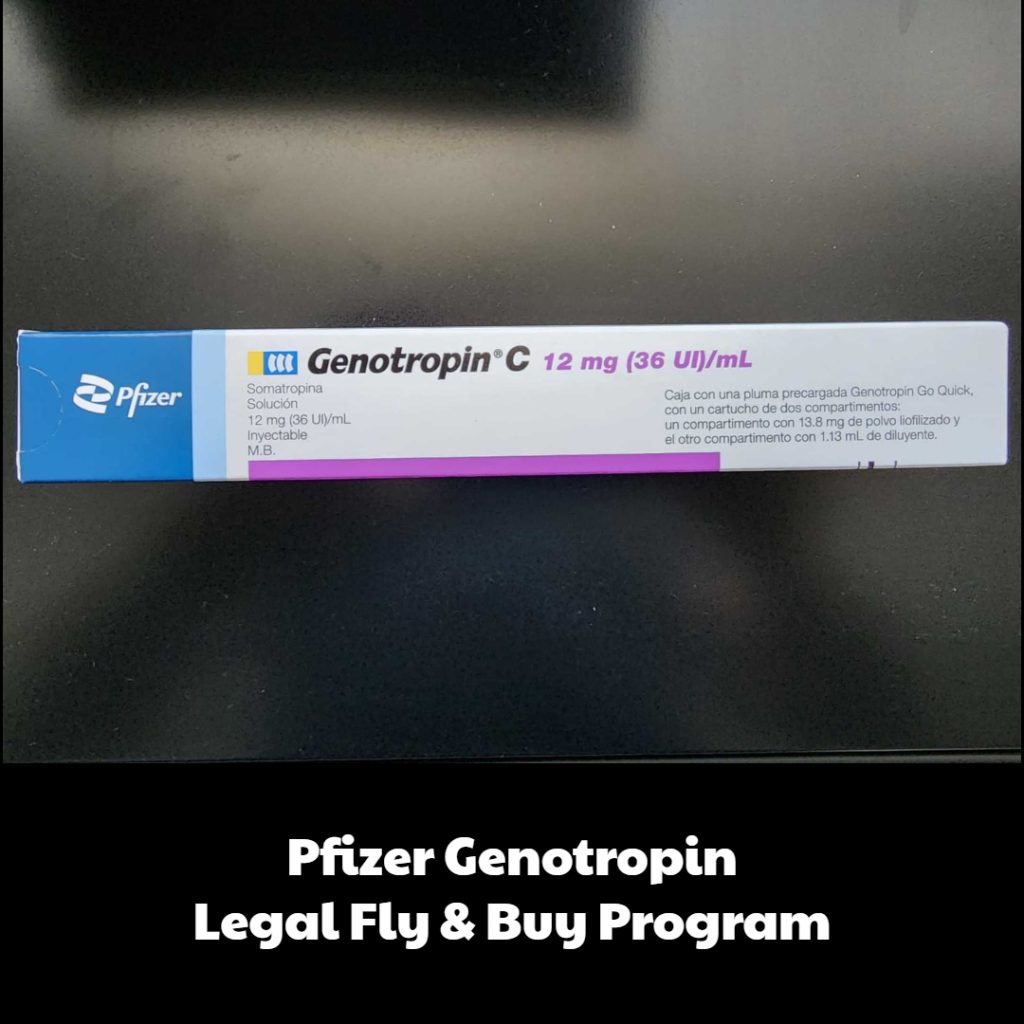 Pfizer Genotropin Legal Fly and Buy Program Dream Body Clinic