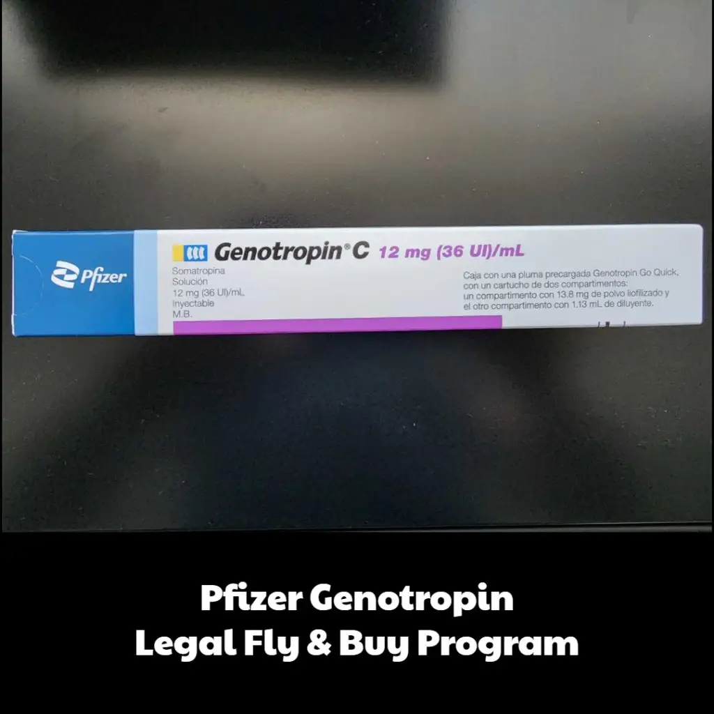 Pfizer Genotropin Legal Fly and Buy Program Dream Body Clinic