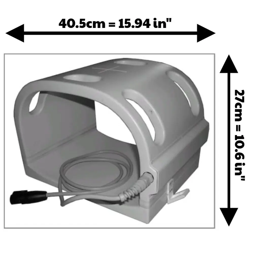 Dream Body Clinic Back MRI Device size