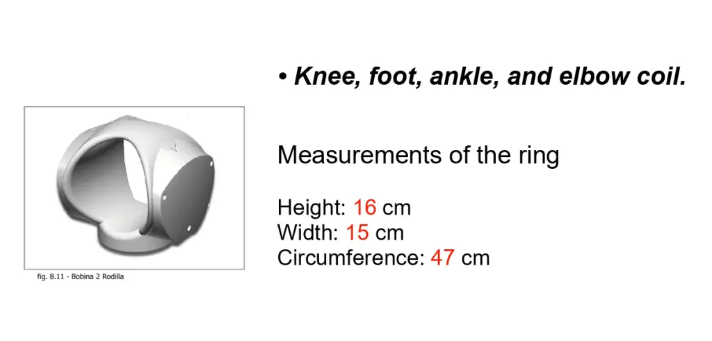 Knee foot ankle elbow MRI coil