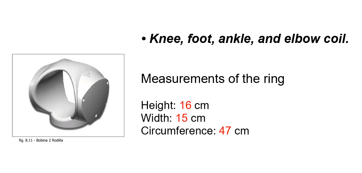 Knee foot ankle elbow MRI coil