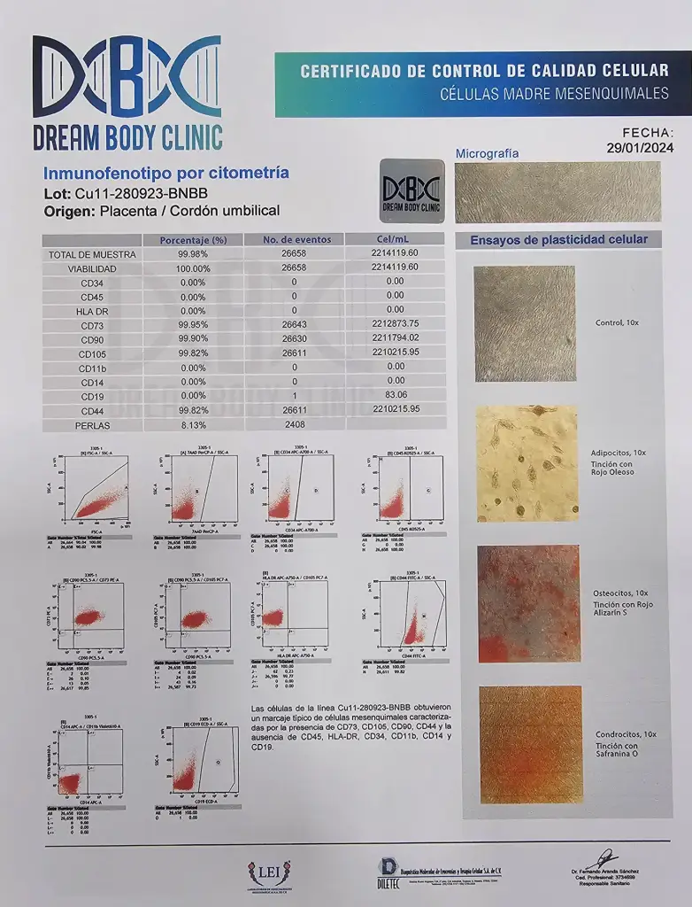 Dream-Body-Clinic-Certified-Stem-Cells-Analysis-1