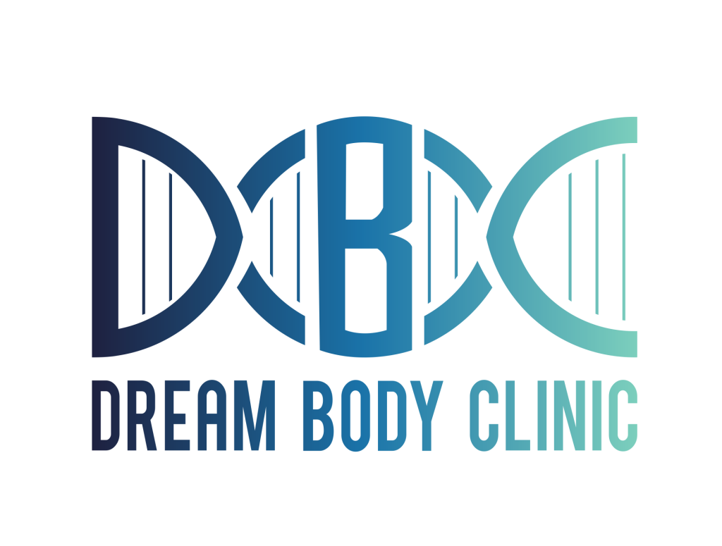 Logotipo Dream Body Clinic Aqua colores sin fondo