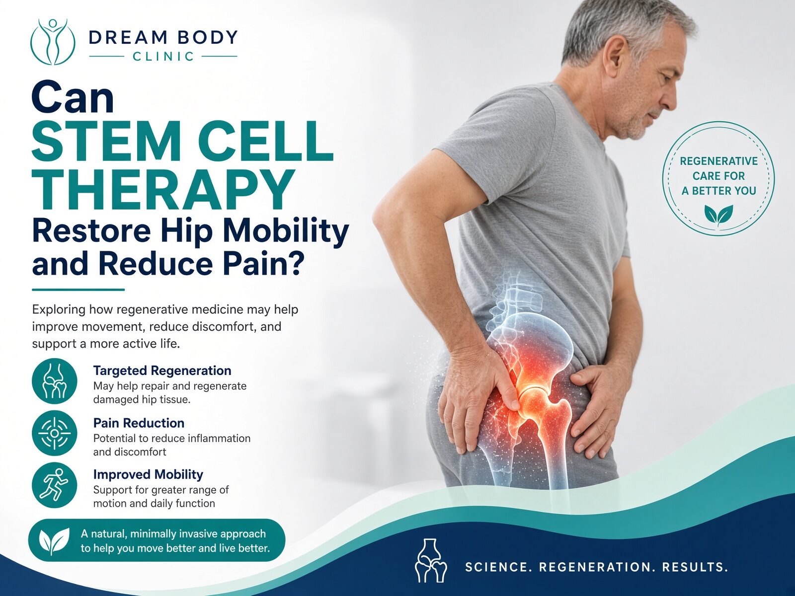 Can Stem Cell Therapy Restore Hip Mobility and reduce pain