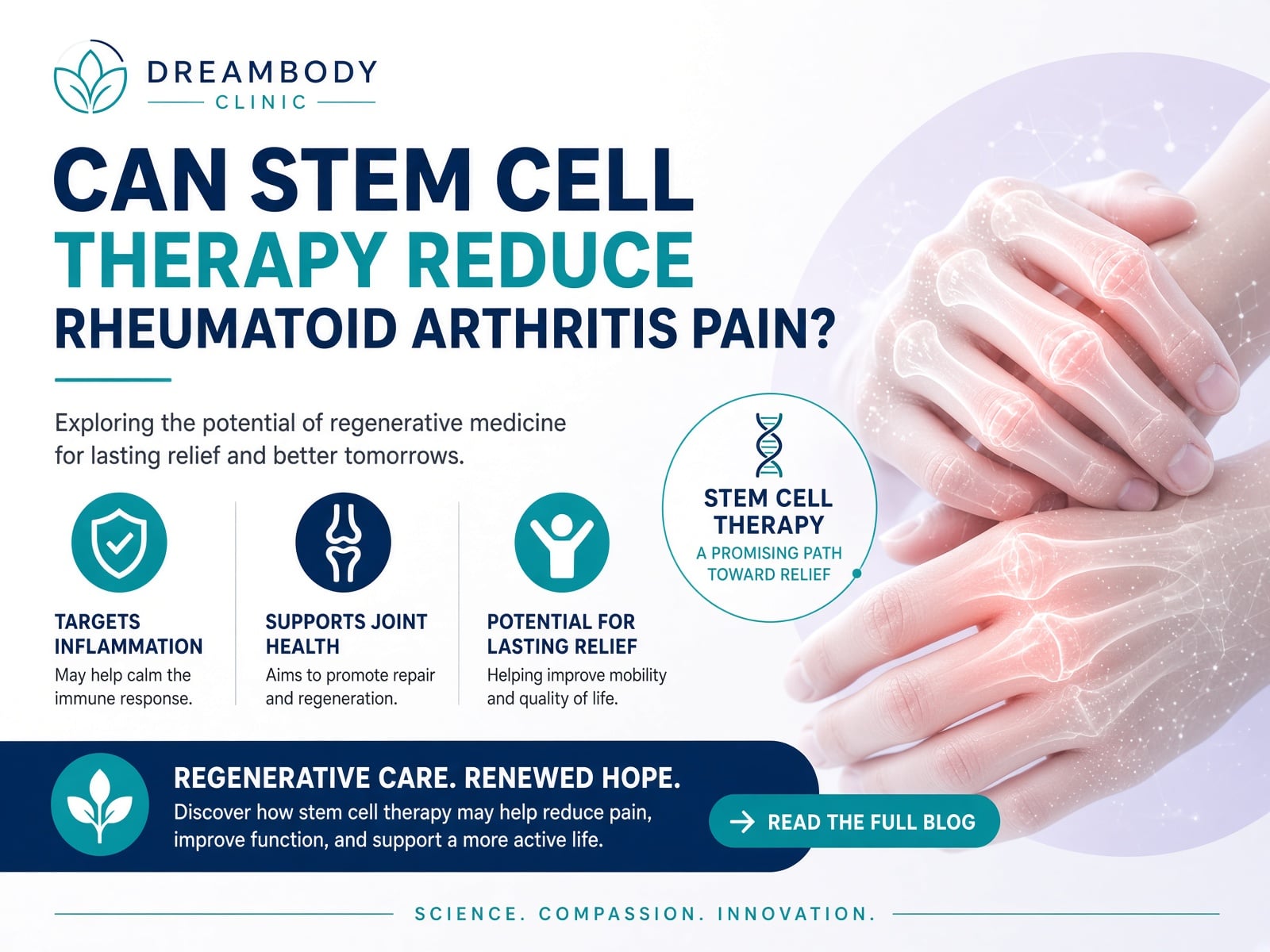 Rheumatoid Arthritis Stem Cell Treatment To Reduce Pain