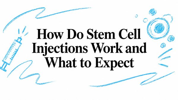 how do stem cell injections work medical illustration