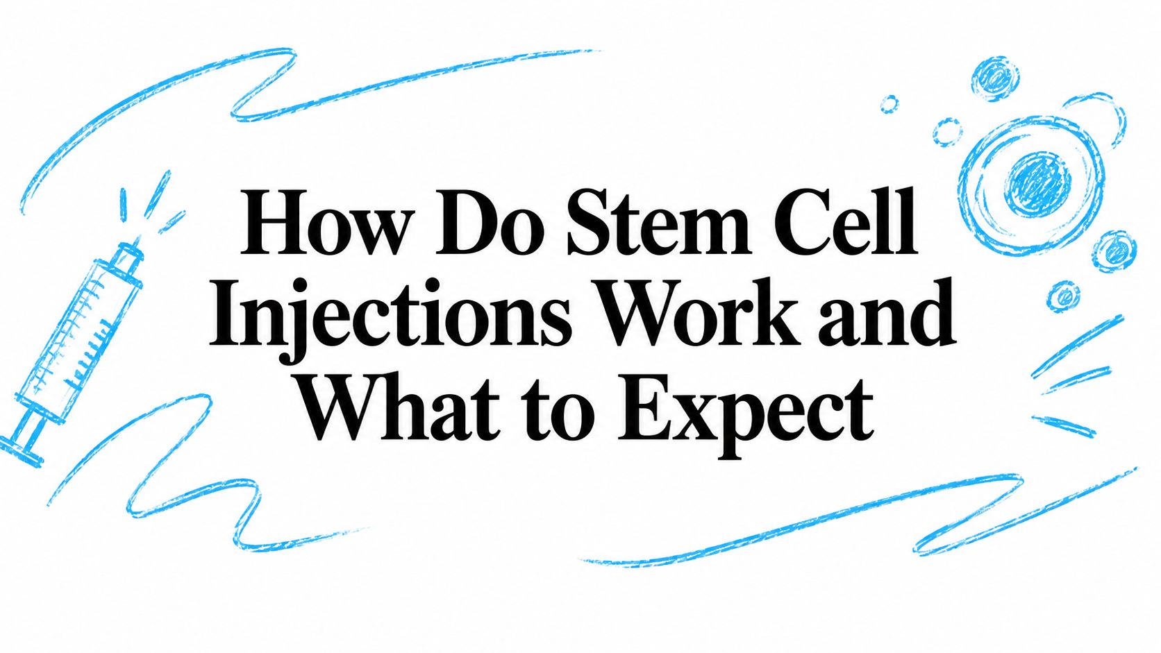 how do stem cell injections work medical illustration