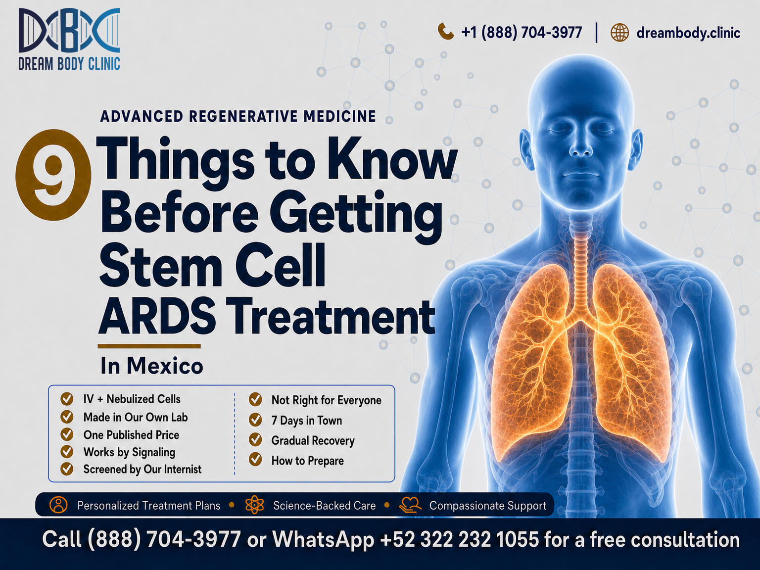 9 Things to Know Before Getting ARDS stem cell therapy