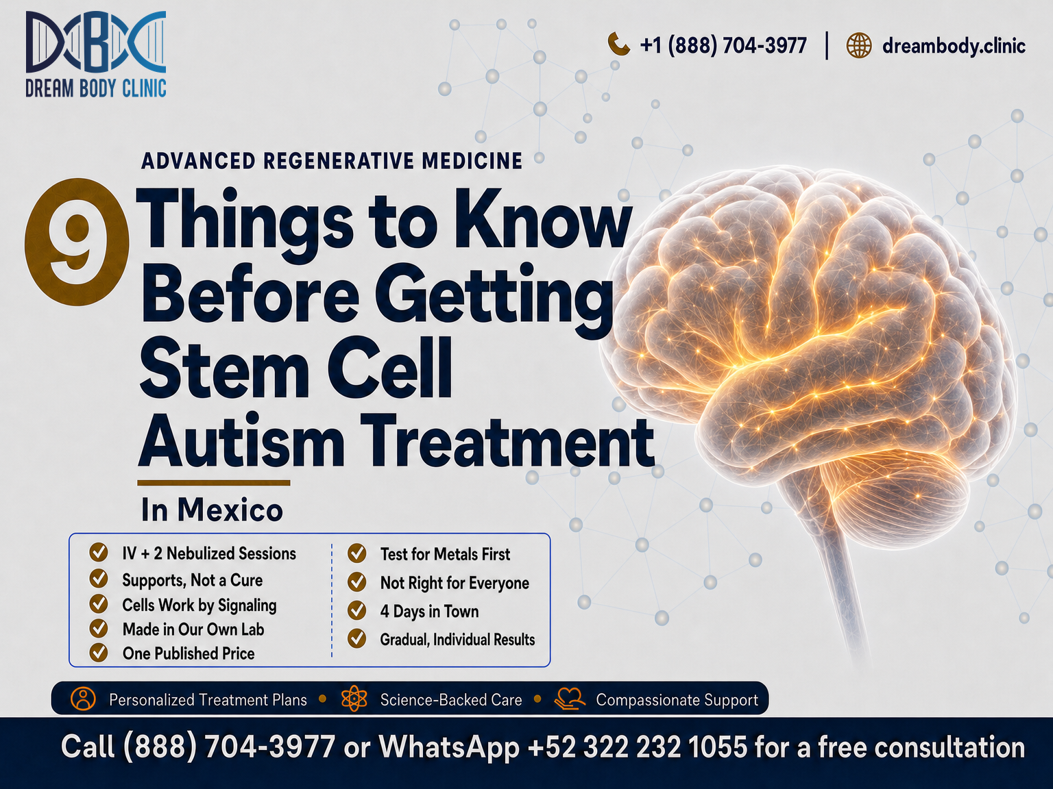 9 Things to Know Before Getting autism stem cell therapy