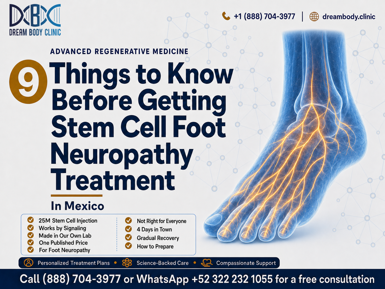9 Things to Know Before Gettingfoot neuropathy stem cell therapy