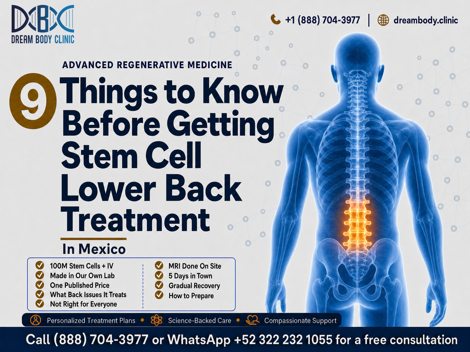 9 Things to Know Before Getting lower back stem cell therapy