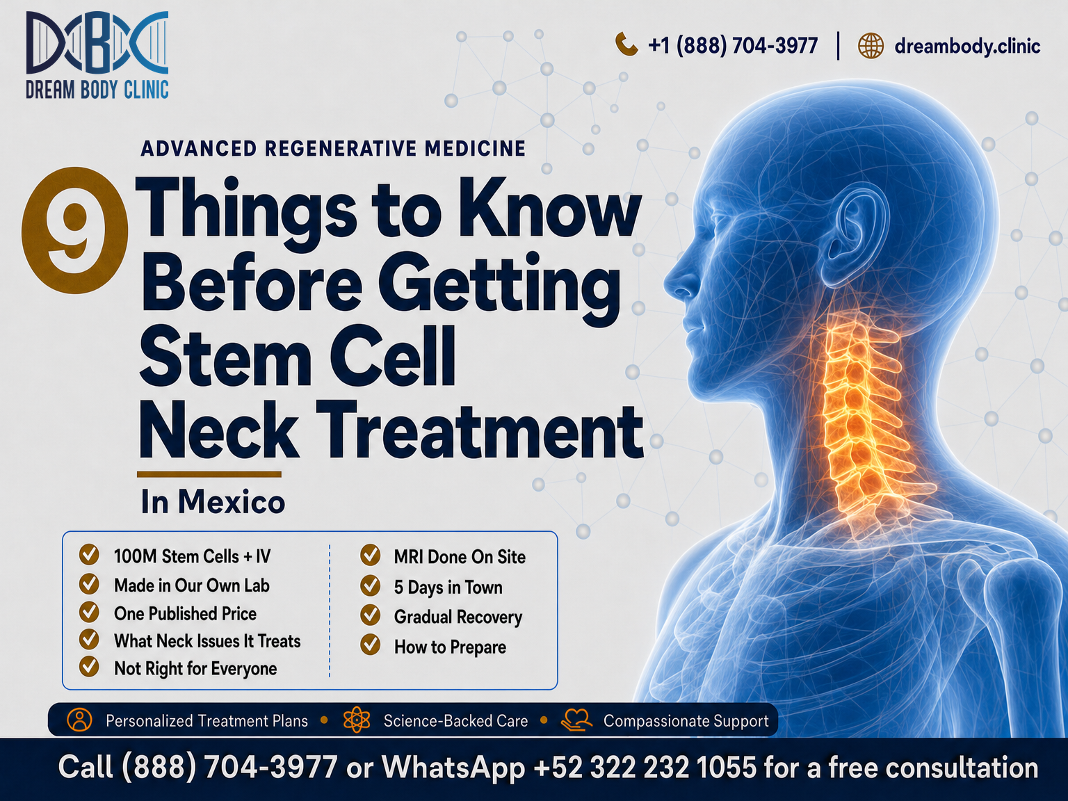 9 Things to Know Before Getting neck stem cell therapy