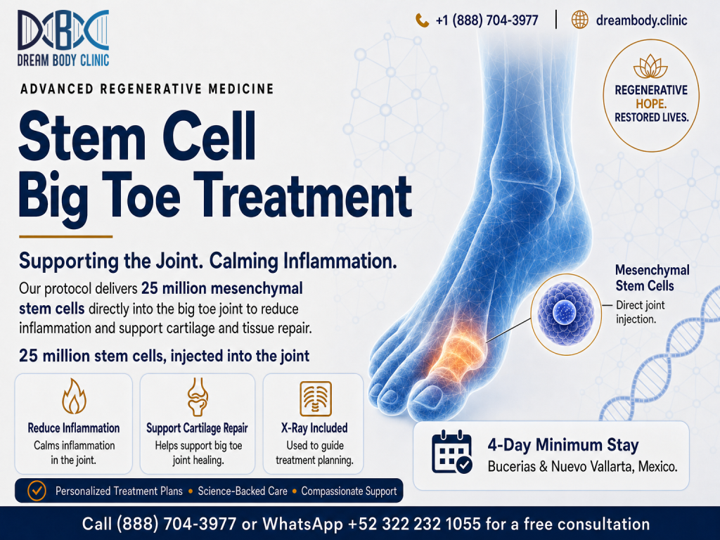 9 things about big toe stem cell therapy