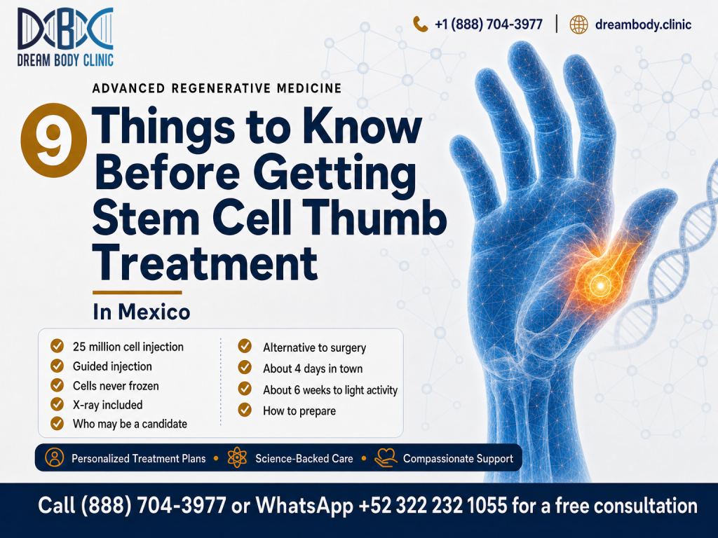 9 things about thumb stem cel therapy