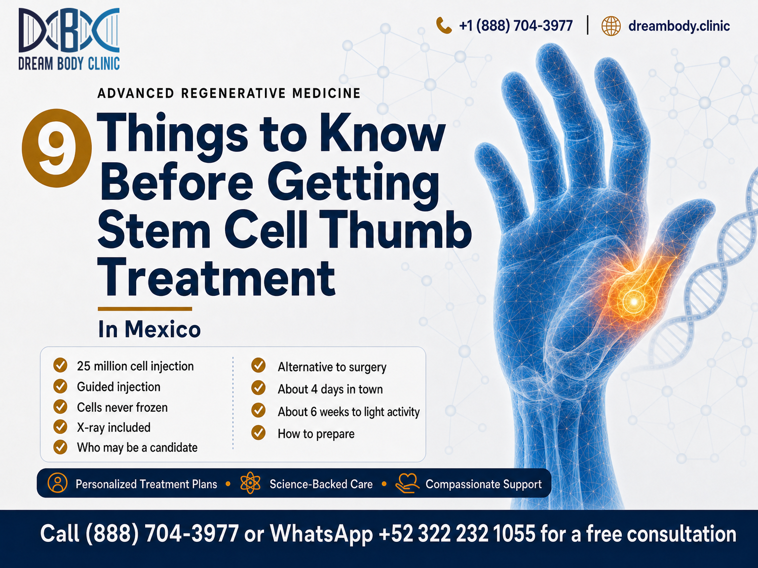 9 things about thumb stem cel therapy