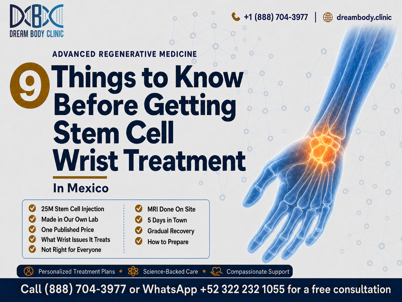 9 Things to Know Before Getting wrist stem cell therapy