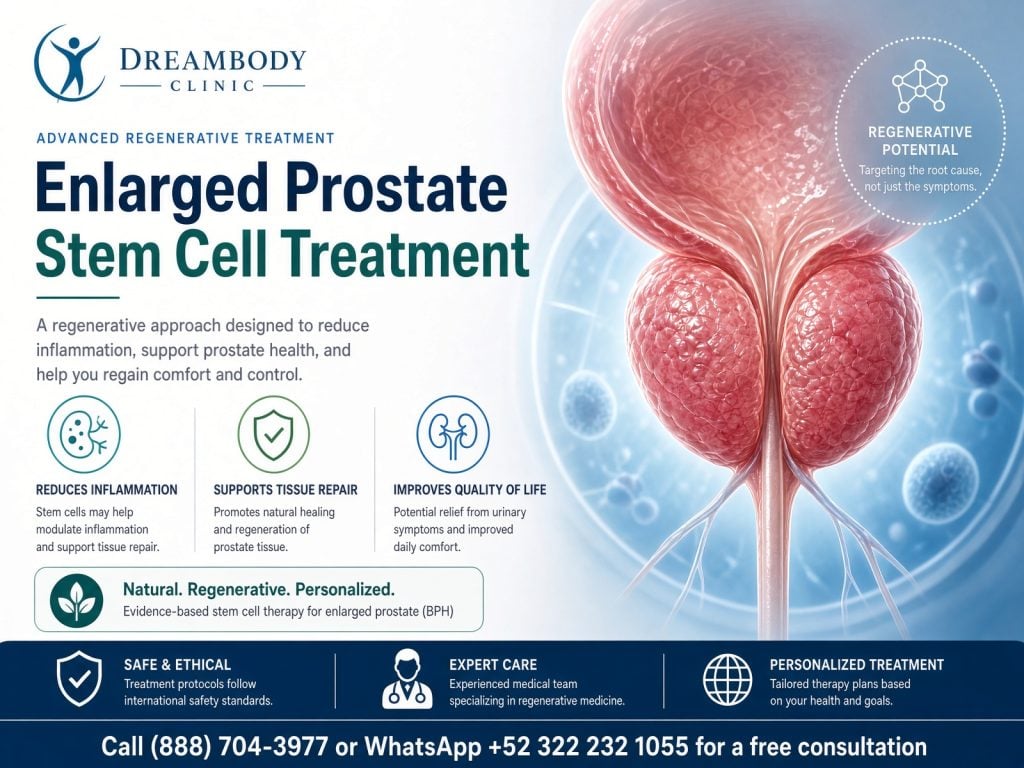 Enlarged Prostate Stem Cell Therapy