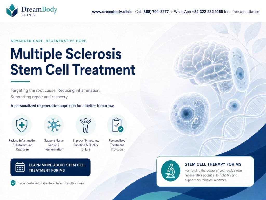 Multiple sclerosis stem cell therapy