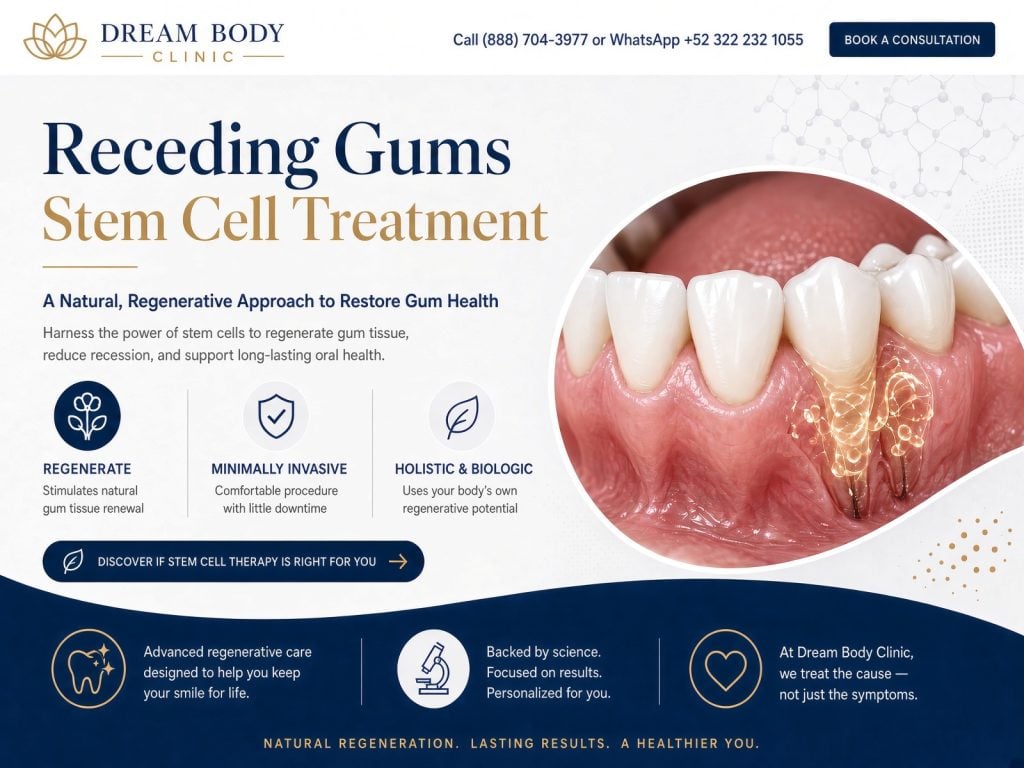 Receding Gums Stem Cell Therapy