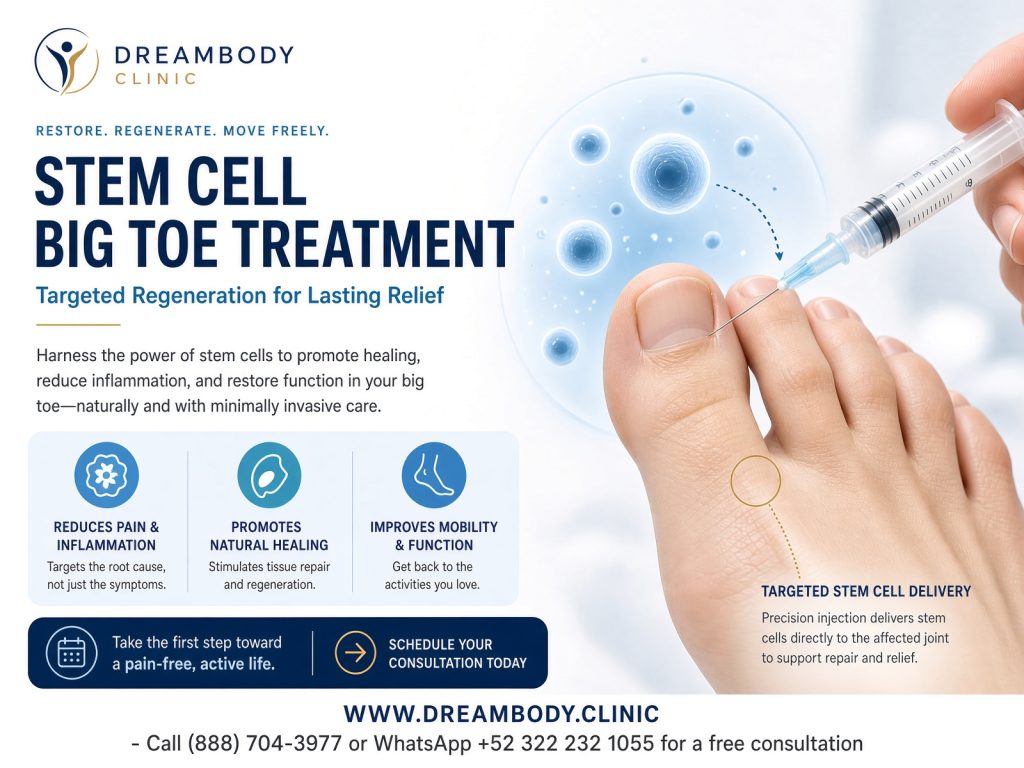 Big Toe Stem Cell Therapy Mexico